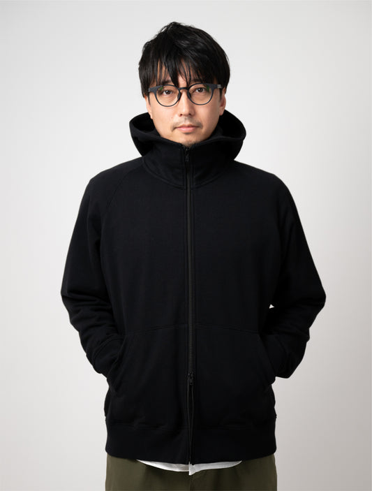 Full-Zip Raglan Sleeve Hoodie