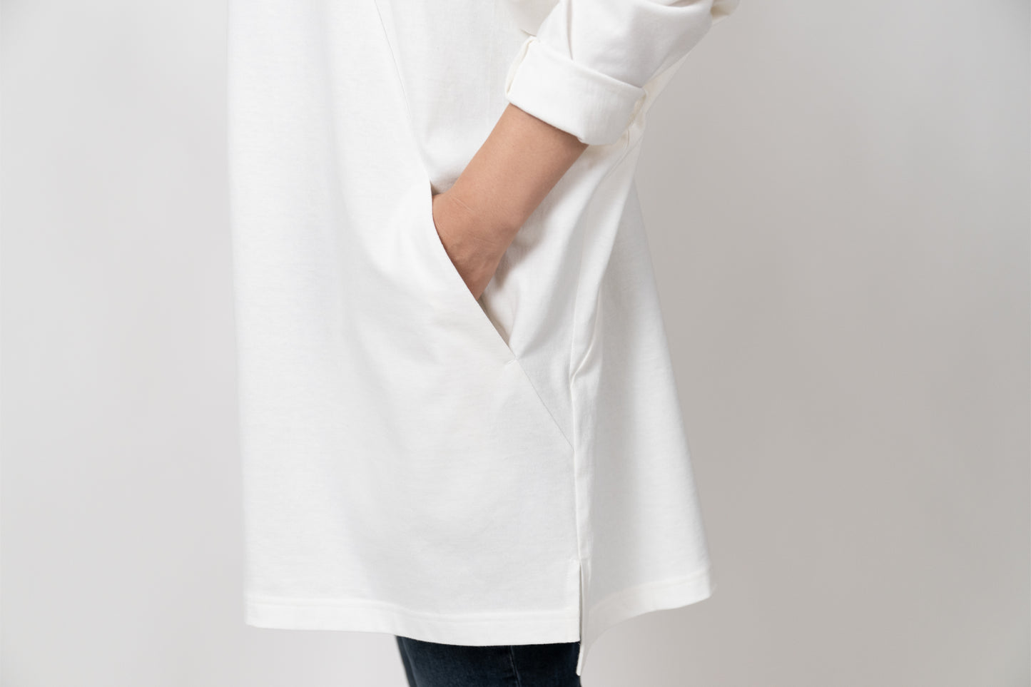 Dolman sleeve tunic