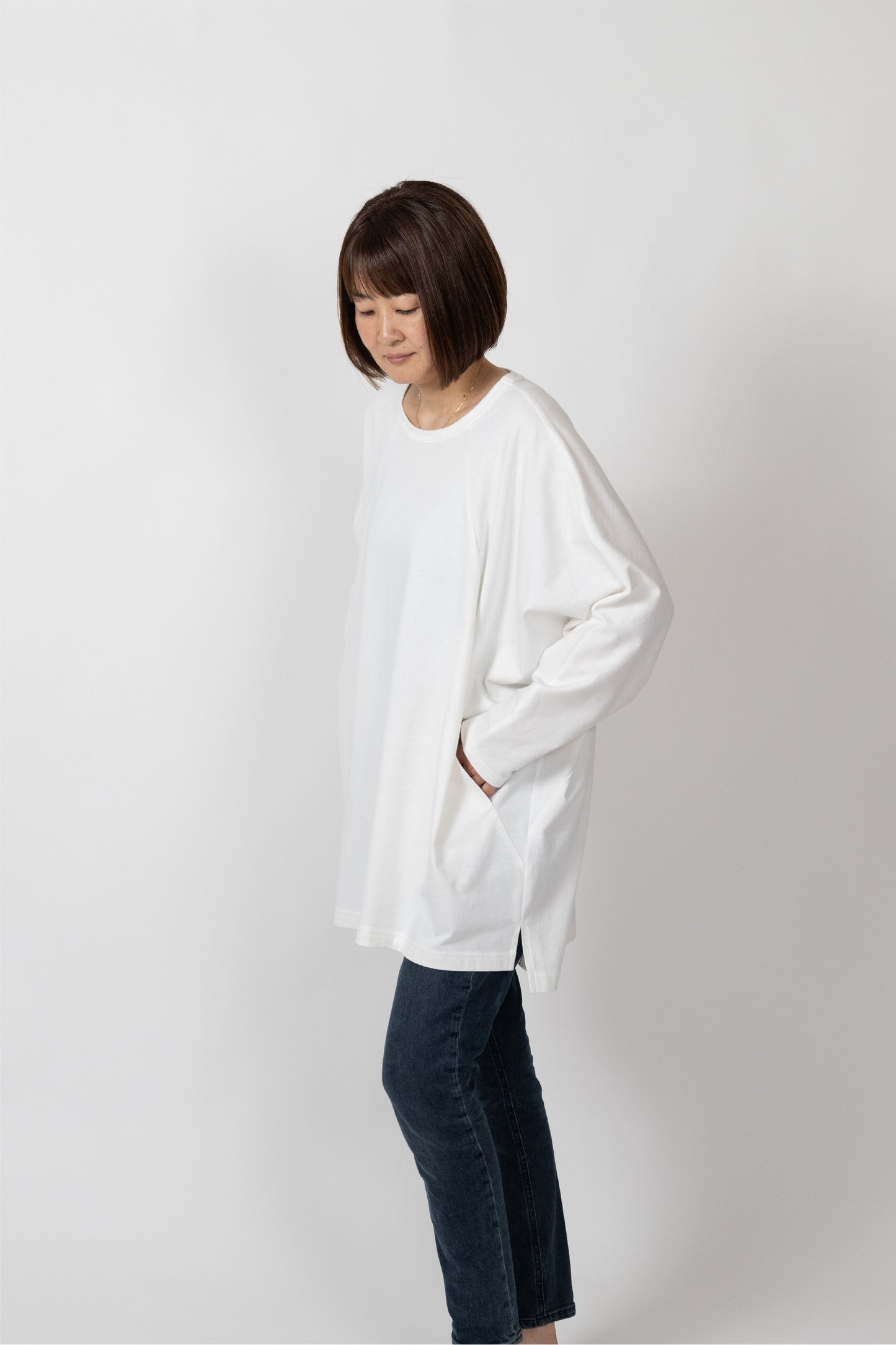 Dolman sleeve tunic