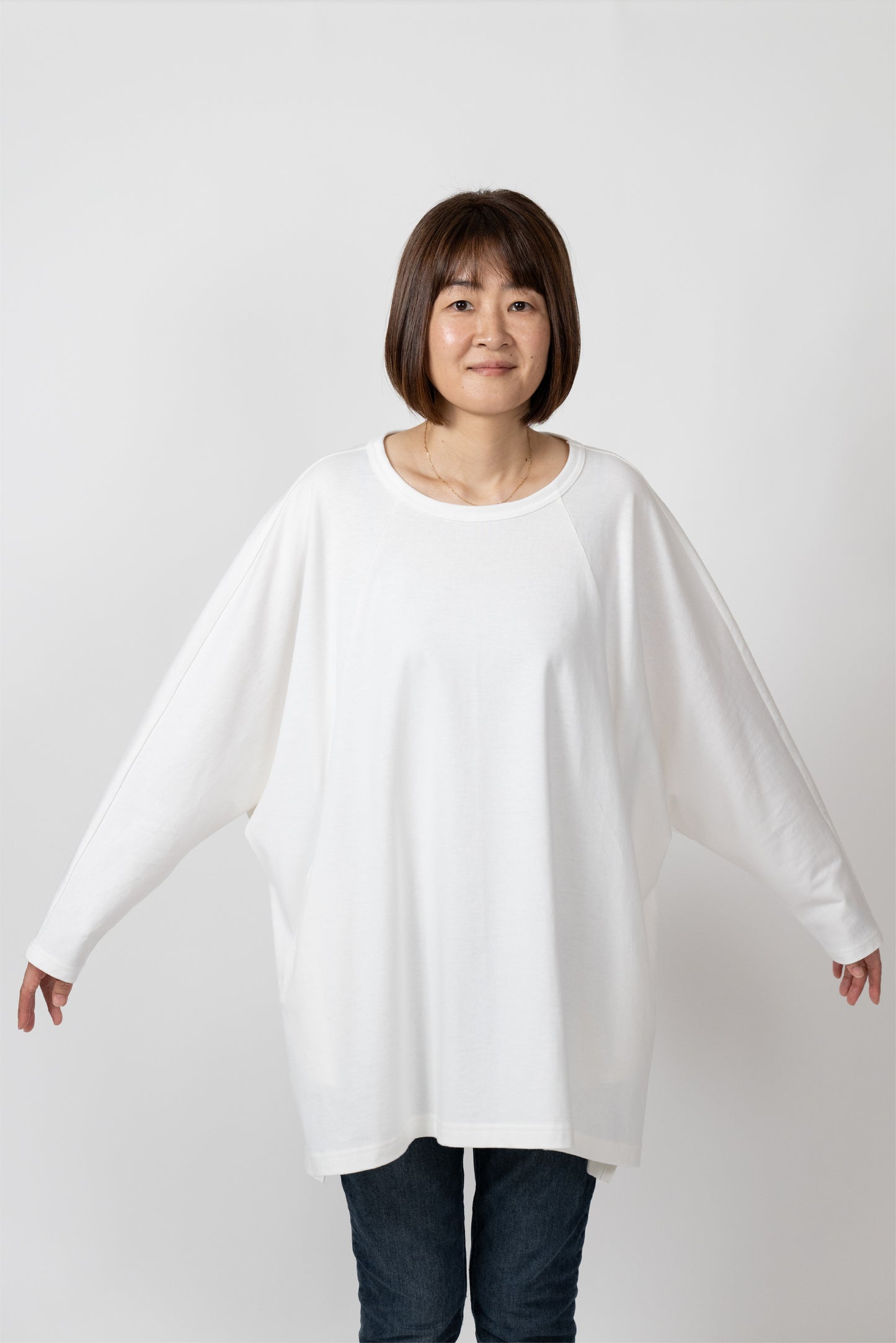 Dolman sleeve tunic