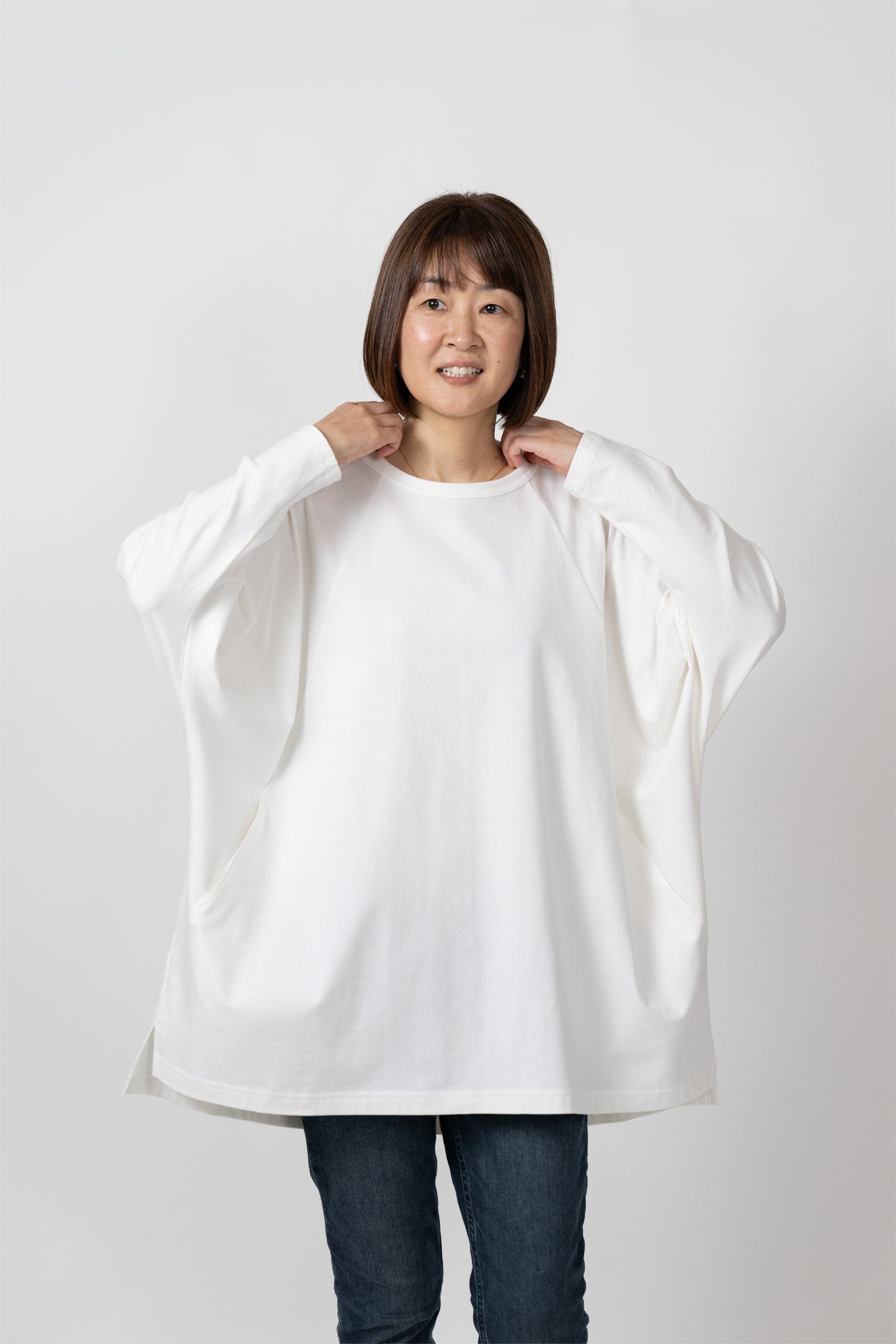 Dolman sleeve tunic