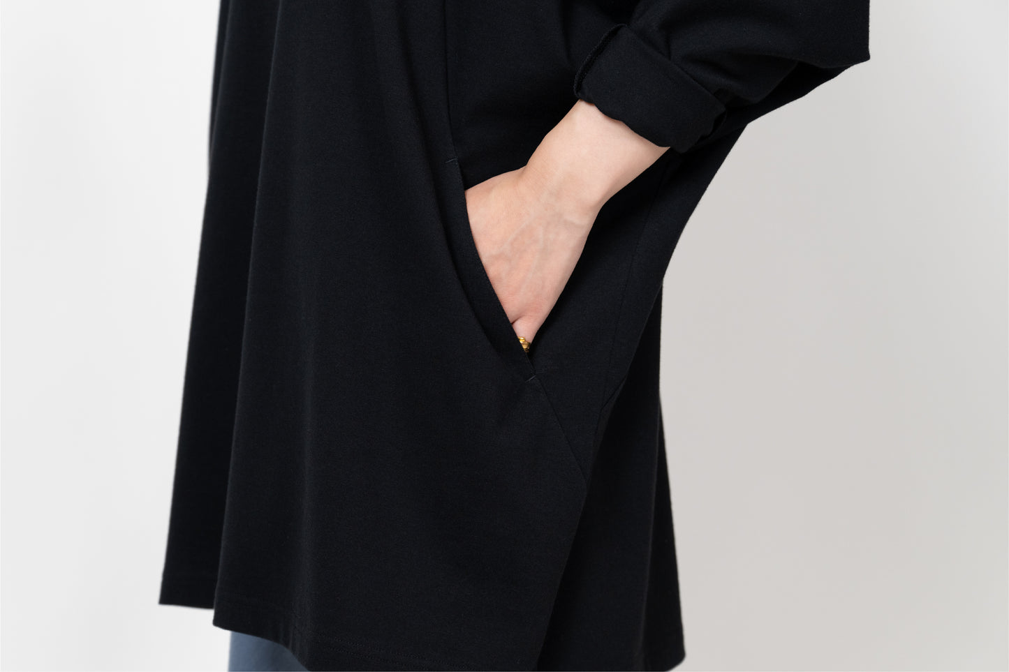 Dolman sleeve tunic