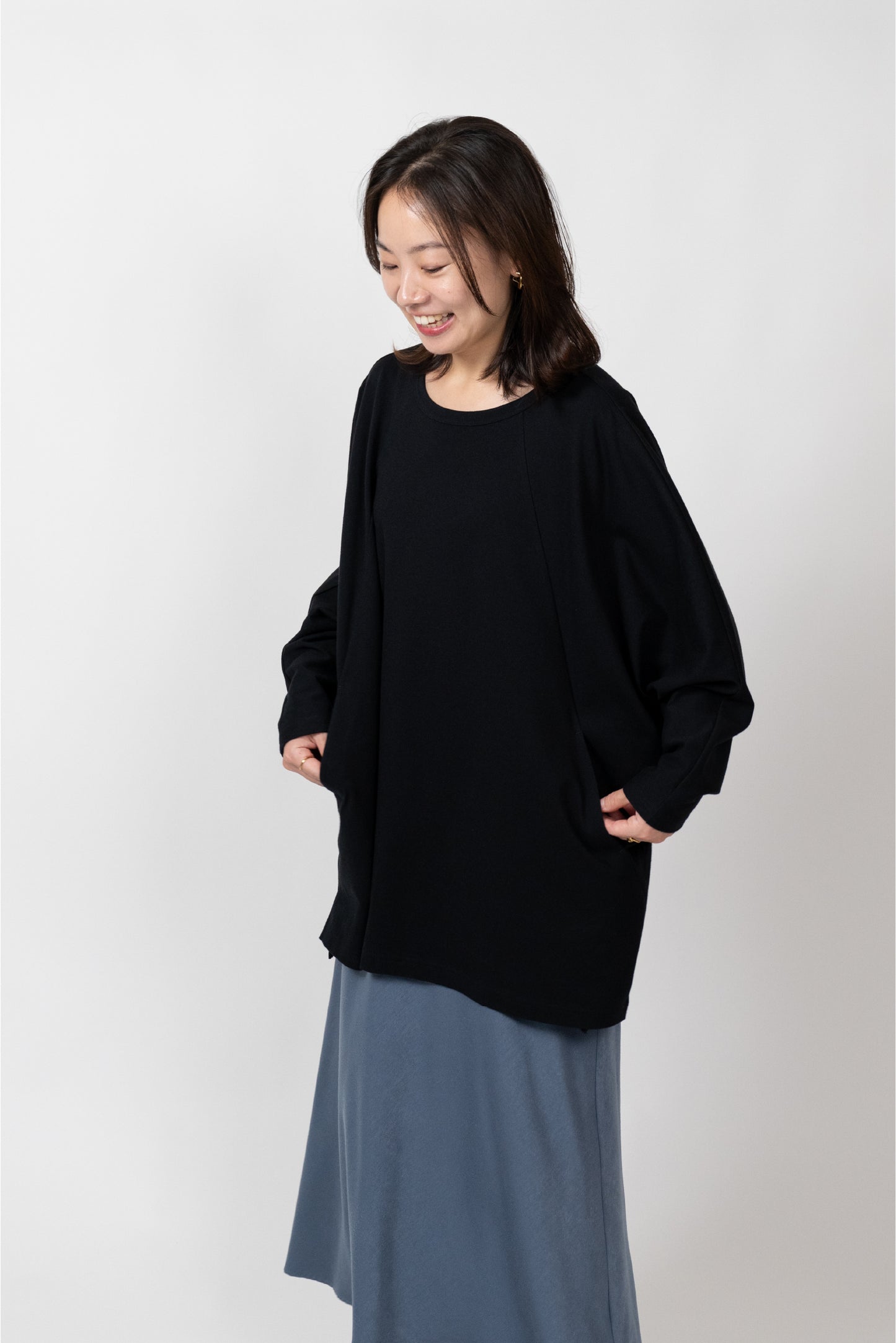 Dolman sleeve tunic